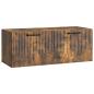 Preview: Wandmontierter TV-Schrank Geräucherte Eiche 78,5 x 31 x 30 cm