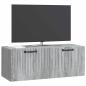 Preview: Wandmontierter TV-Schrank Graues Sonoma 78,5 x 31 x 30 cm