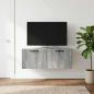 Preview: Wandmontierter TV-Schrank Graues Sonoma 78,5 x 31 x 30 cm