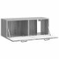 Preview: Wandmontierter TV-Schrank Graues Sonoma 78,5 x 31 x 30 cm