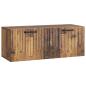 Preview: Wandmontierter TV-Schrank Altholz 78,5 x 31 x 30 cm