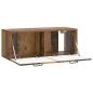 Preview: Wandmontierter TV-Schrank Altholz 78,5 x 31 x 30 cm