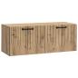 Preview: Wandmontierter TV-Schrank 78,5 x 31 x 30 cm Artisan-Eiche