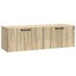 Preview: Wandmontierter TV-Schrank Sonoma-Eiche 98 x 31 x 30 cm