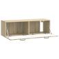 Preview: Wandmontierter TV-Schrank Sonoma-Eiche 98 x 31 x 30 cm