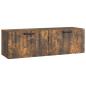 Preview: Wandmontierter TV-Schrank Geräucherte Eiche 98 x 31 x 30 cm