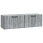 Preview: Wandmontierter TV-Schrank Graues Sonoma 98 x 31 x 30 cm