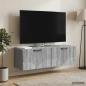 Preview: Wandmontierter TV-Schrank Graues Sonoma 98 x 31 x 30 cm