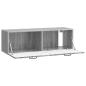 Preview: Wandmontierter TV-Schrank Graues Sonoma 98 x 31 x 30 cm