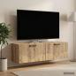 Preview: ARDEBO.de - Wandmontierter TV-Schrank 98 x 31 x 30 cm Artisan-Eiche