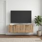 Preview: Wandmontierter TV-Schrank 98 x 31 x 30 cm Artisan-Eiche