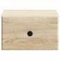Preview: Wandmontierter Nachttisch Sonoma-Eiche 34,5 x 33 x 20 cm