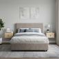 Preview: Wandmontierter Nachttisch 2 stk. Sonoma-Eiche 34,5 x 33 x 20 cm