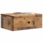Preview: Wandmontierter Nachttisch Altholz 49 x 34,5 x 20 cm
