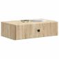 Preview: Wandmontierter Beistelltisch Sonoma-Eiche 59 x 34,5 x 17 cm