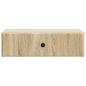 Preview: Wandmontierter Beistelltisch Sonoma-Eiche 59 x 34,5 x 17 cm