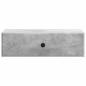 Preview: Wandmontierter Beistelltisch Betongrau 59 x 34,5 x 17 cm