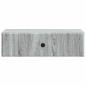 Preview: Wandmontierter Beistelltisch Graues Sonoma 59 x 34,5 x 17 cm