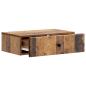 Preview: Wandmontierter Beistelltisch Altholz 59 x 34,5 x 17 cm