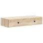 Preview: Wandmontierter Beistelltisch Sonoma-Eiche 87,5 x 34,5 x 17 cm