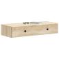 Preview: Wandmontierter Beistelltisch Sonoma-Eiche 87,5 x 34,5 x 17 cm