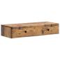 Preview: Wandmontierter Beistelltisch Altholz 87,5 x 34,5 x 17 cm