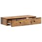 Preview: Wandmontierter Beistelltisch Altholz 87,5 x 34,5 x 17 cm