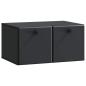 Preview: Wandmontierter TV-Schrank 59,5 x 41 x 30 cm Schwarz