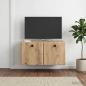Preview: ARDEBO.de - Wandmontierter TV-Schrank 59,5 x 41 x 30 cm Artisan-Eiche