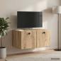 Preview: Wandmontierter TV-Schrank 59,5 x 41 x 30 cm Artisan-Eiche
