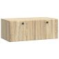 Preview: Wandmontierter TV-Schrank 78,5 x 41 x 30 cm Sonoma-Eiche