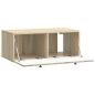 Preview: Wandmontierter TV-Schrank 78,5 x 41 x 30 cm Sonoma-Eiche