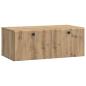 Preview: Wandmontierter TV-Schrank 78,5 x 41 x 30 cm Artisan-Eiche