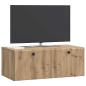 Preview: Wandmontierter TV-Schrank 78,5 x 41 x 30 cm Artisan-Eiche