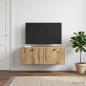 Preview: Wandmontierter TV-Schrank 78,5 x 41 x 30 cm Artisan-Eiche