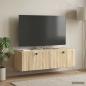 Preview: ARDEBO.de - Wandmontierter TV-Schrank 98 x 41 x 30 cm Sonoma-Eiche