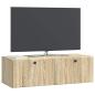 Preview: Wandmontierter TV-Schrank 98 x 41 x 30 cm Sonoma-Eiche