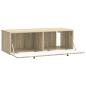Preview: Wandmontierter TV-Schrank 98 x 41 x 30 cm Sonoma-Eiche