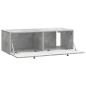 Preview: Wandmontierter TV-Schrank 98 x 41 x 30 cm Betongrau