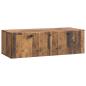 Preview: Wandmontierter TV-Schrank 98 x 41 x 30 cm Altholz Holzwerkstoff
