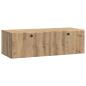 Preview: Wandmontierter TV-Schrank 98 x 41 x 30 cm Artisan-Eiche