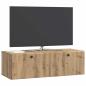 Preview: Wandmontierter TV-Schrank 98 x 41 x 30 cm Artisan-Eiche