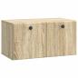 Preview: Wandmontierter TV-Schrank 59,5 x 31 x 30 cm Sonoma-Eiche