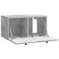 Preview: Wandmontierter TV-Schrank 59,5 x 31 x 30 cm Betongrau