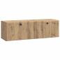 Preview: Wandmontierter TV-Schrank 98 x 31 x 30 cm Artisan-Eiche