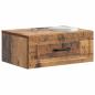 Preview: Wandmontierter Nachttisch 2 Stk. Altholz 49 x 34,5 x 20 cm