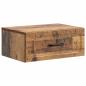 Preview: Wandmontierter Nachttisch 2 Stk. Altholz 49 x 34,5 x 20 cm