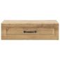 Preview: Wandmontierter Beistelltisch 59 x 34,5 x 17 cm Holzwerkstoff