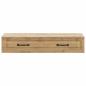 Preview: Wandmontierter Beistelltisch 87,5 x 34,5 x 17 cm Holzwerkstoff