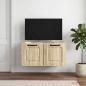 Preview: ARDEBO.de - Wandmontierter TV-Schrank Sonoma-Eiche 59,5 x 41 x 30 cm